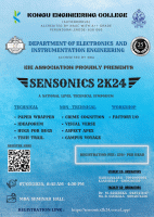 SENSONICS 2K24 Technical Symposium Poster